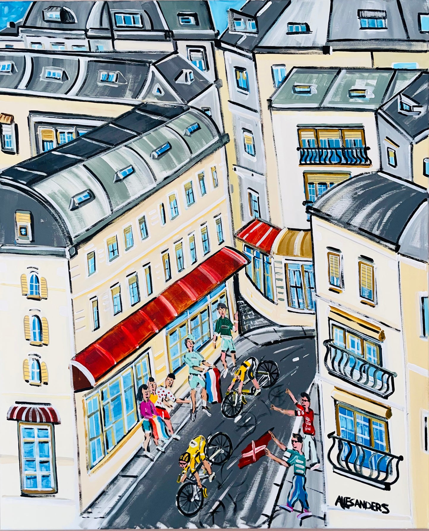Last Stage in Paris with Tadej Pogacar and Jonas Vingegaard