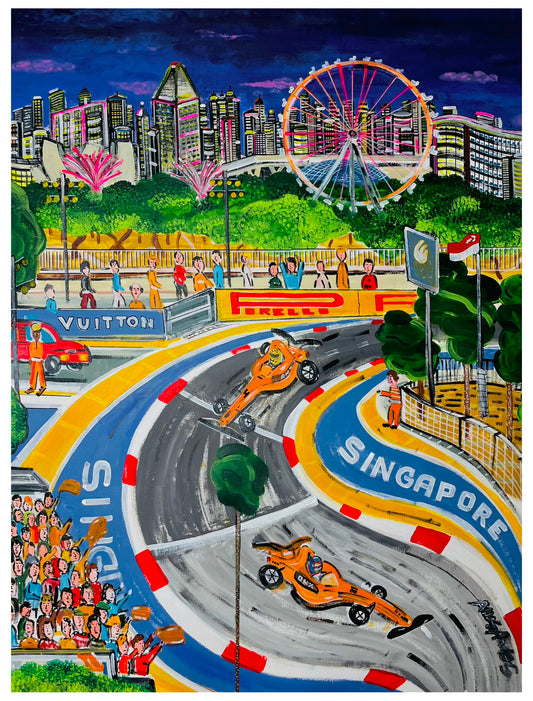 Lando Norris & Oscar Piastri Singapore 2025