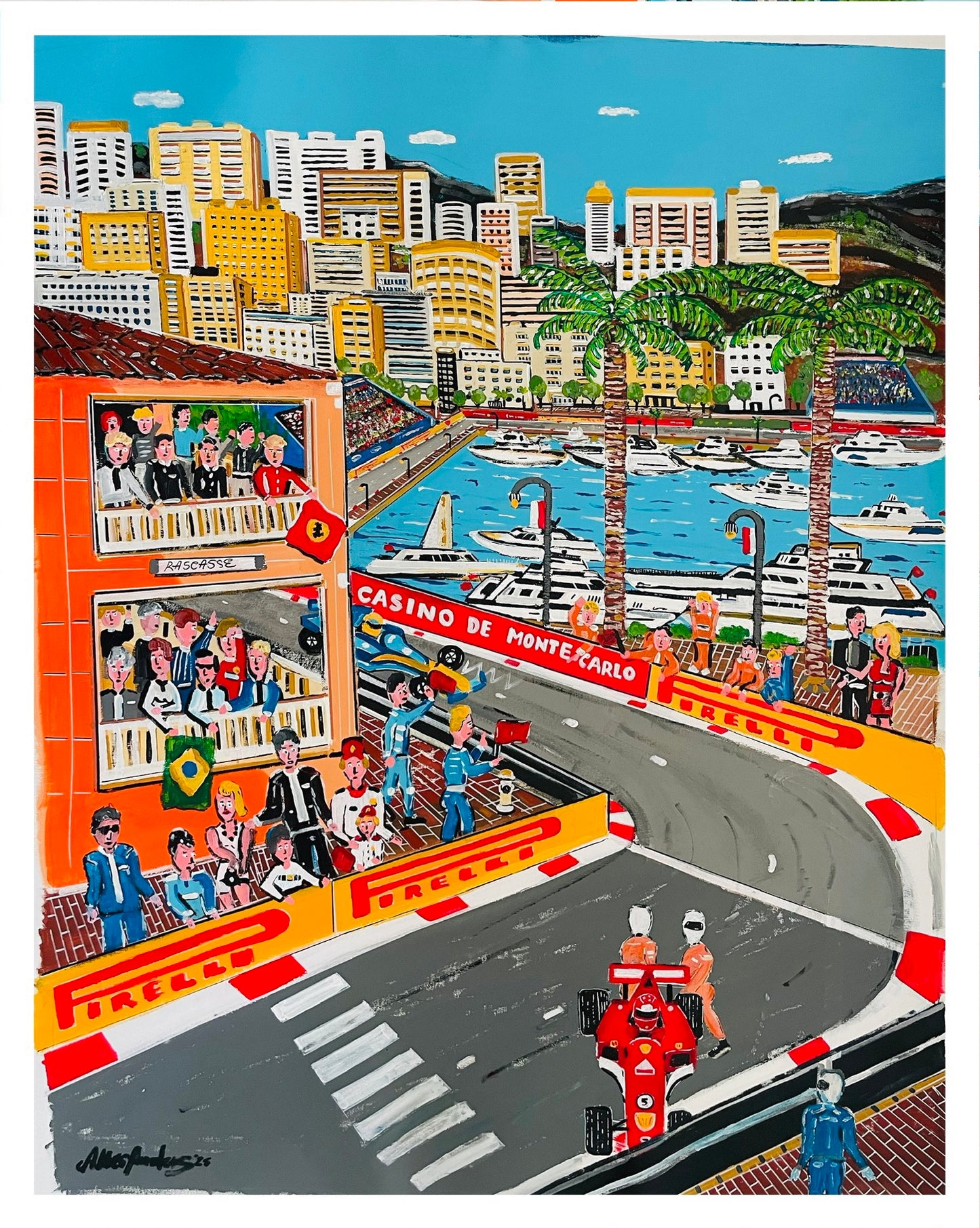 Schumacher Rascasse Accident 2006 Monaco GP