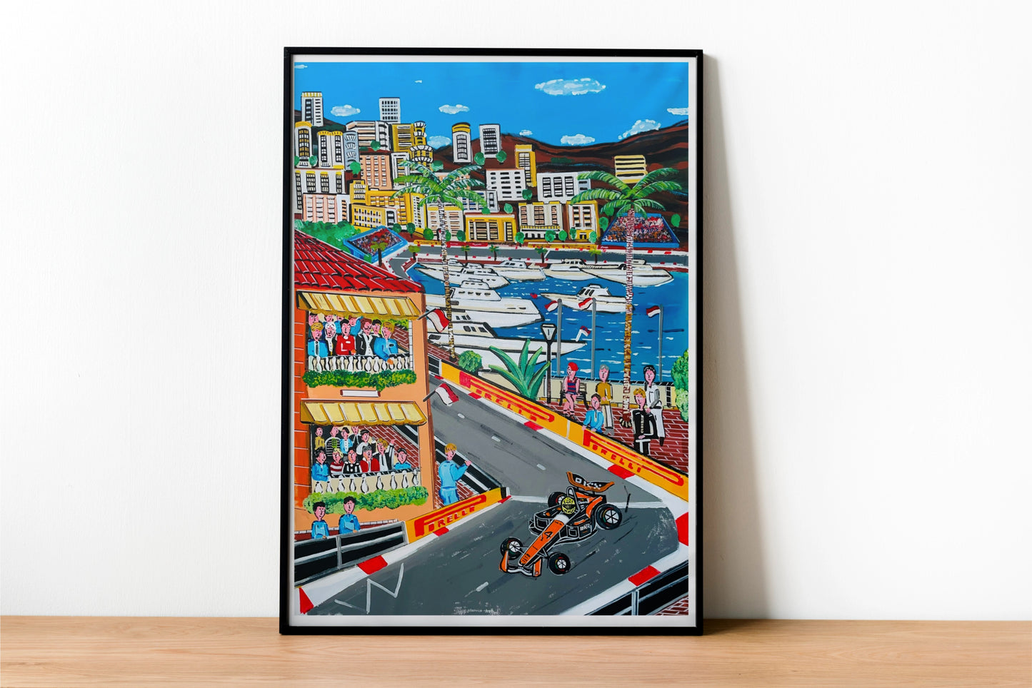 Lando Norris Rascasse Curve Monaco GP 2025