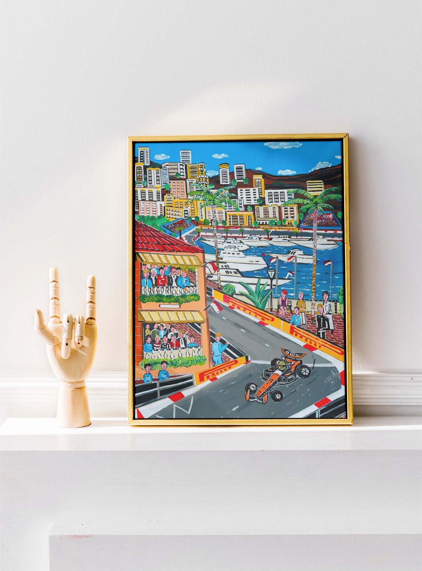 Lando Norris Rascasse Curve Monaco GP 2025