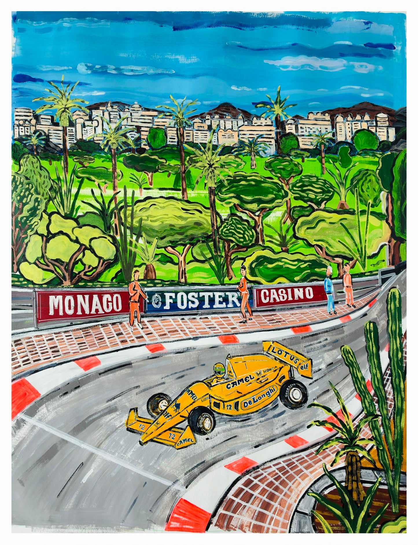 Ayrton Senna Monaco 87