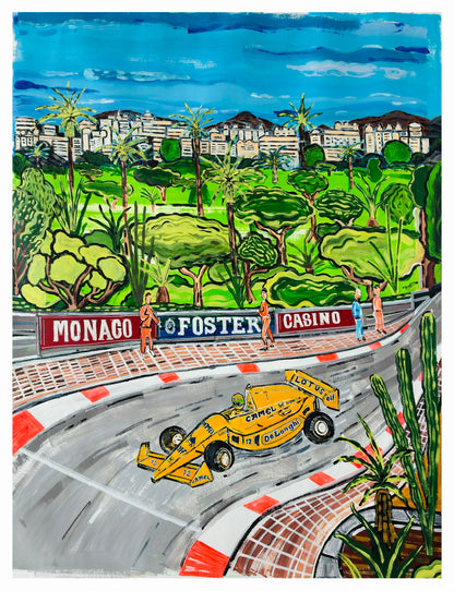 Ayrton Senna Monaco 87