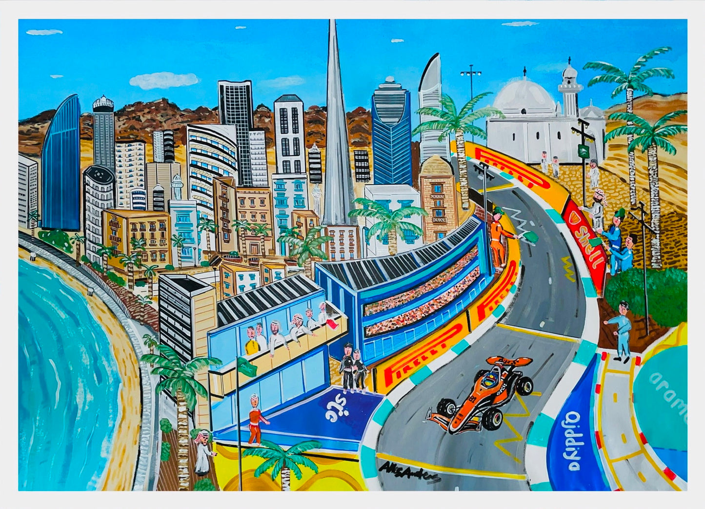 Oscar Piastri Jeddah GP 2025