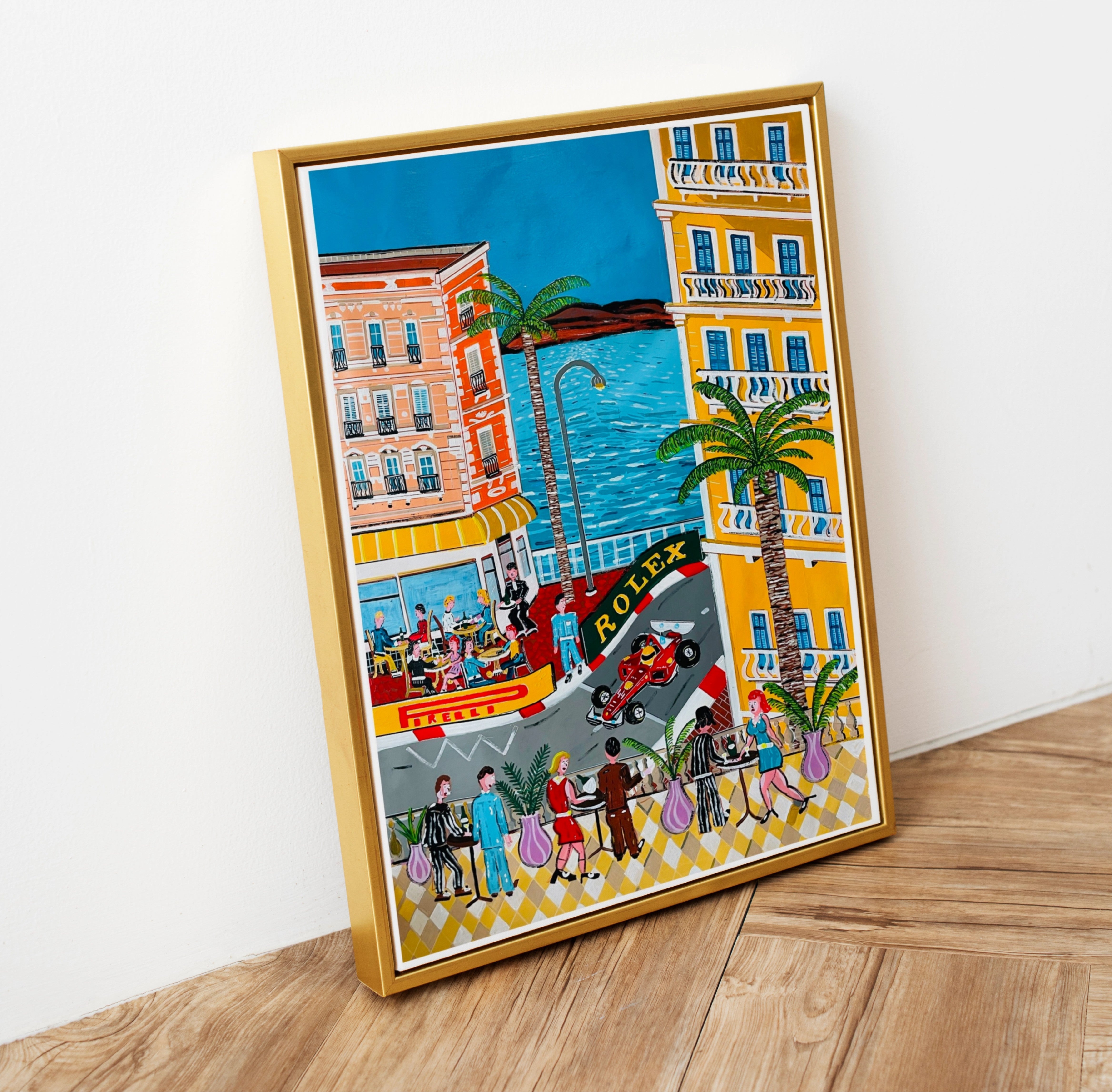 allesanders ポスター Monaco F1 61×91cm Lewis Hamilton in Monaco – allesanders
