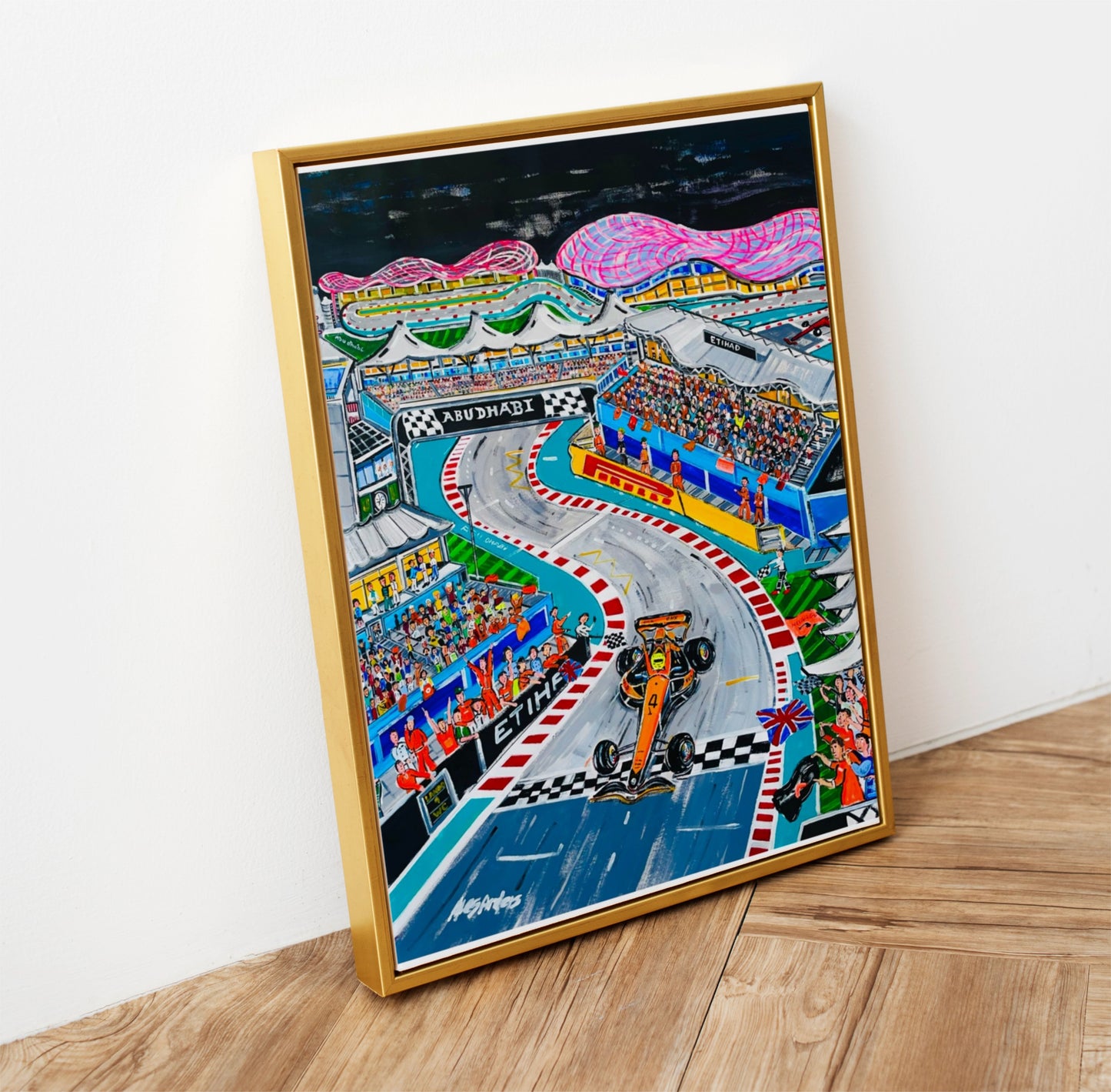 Lando World Champion Abu Dhabi 2025