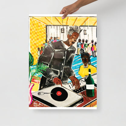 Basquait At Area club 1985