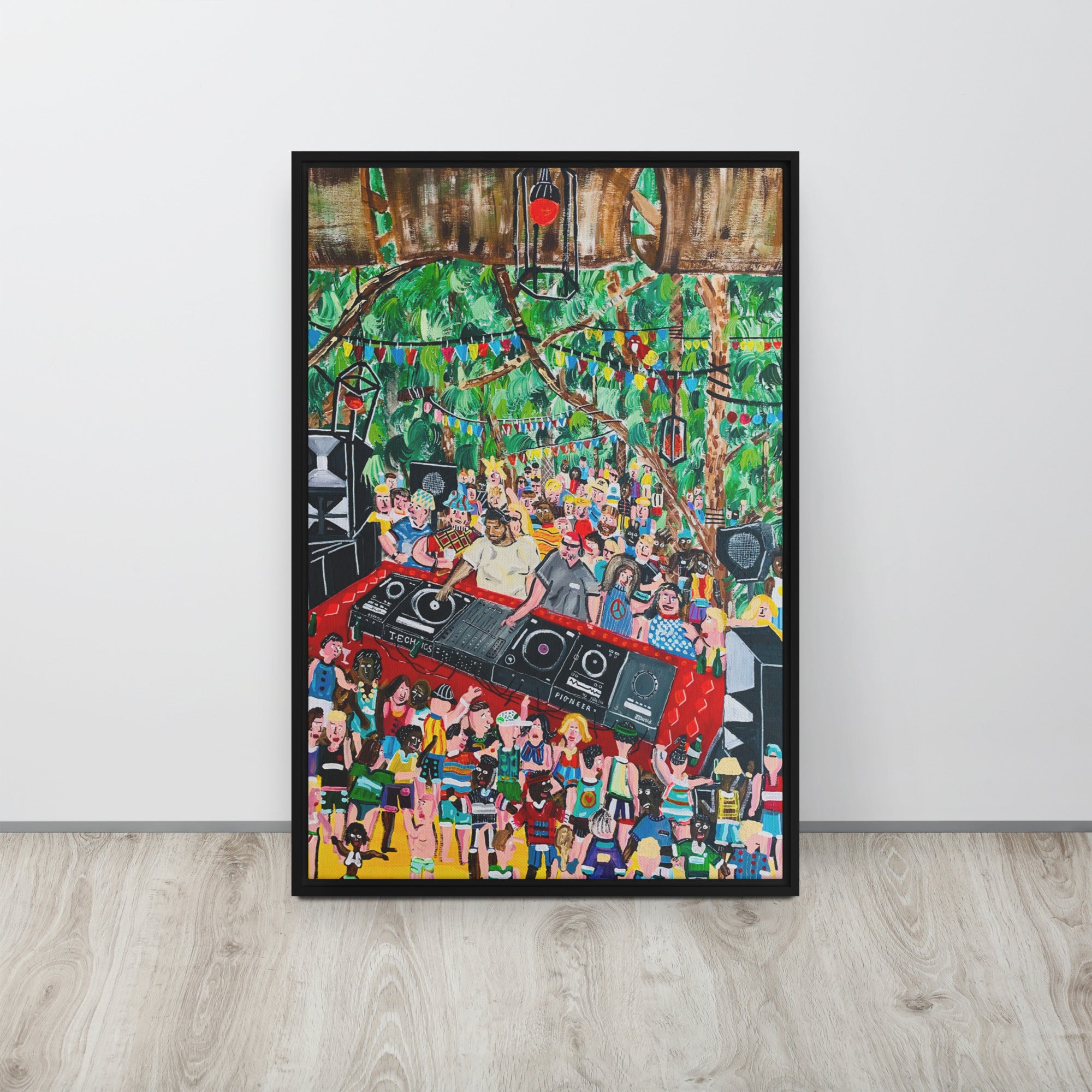 Phuket Seth Troxler b2b Dj Tennis Canvas Print – allesanders