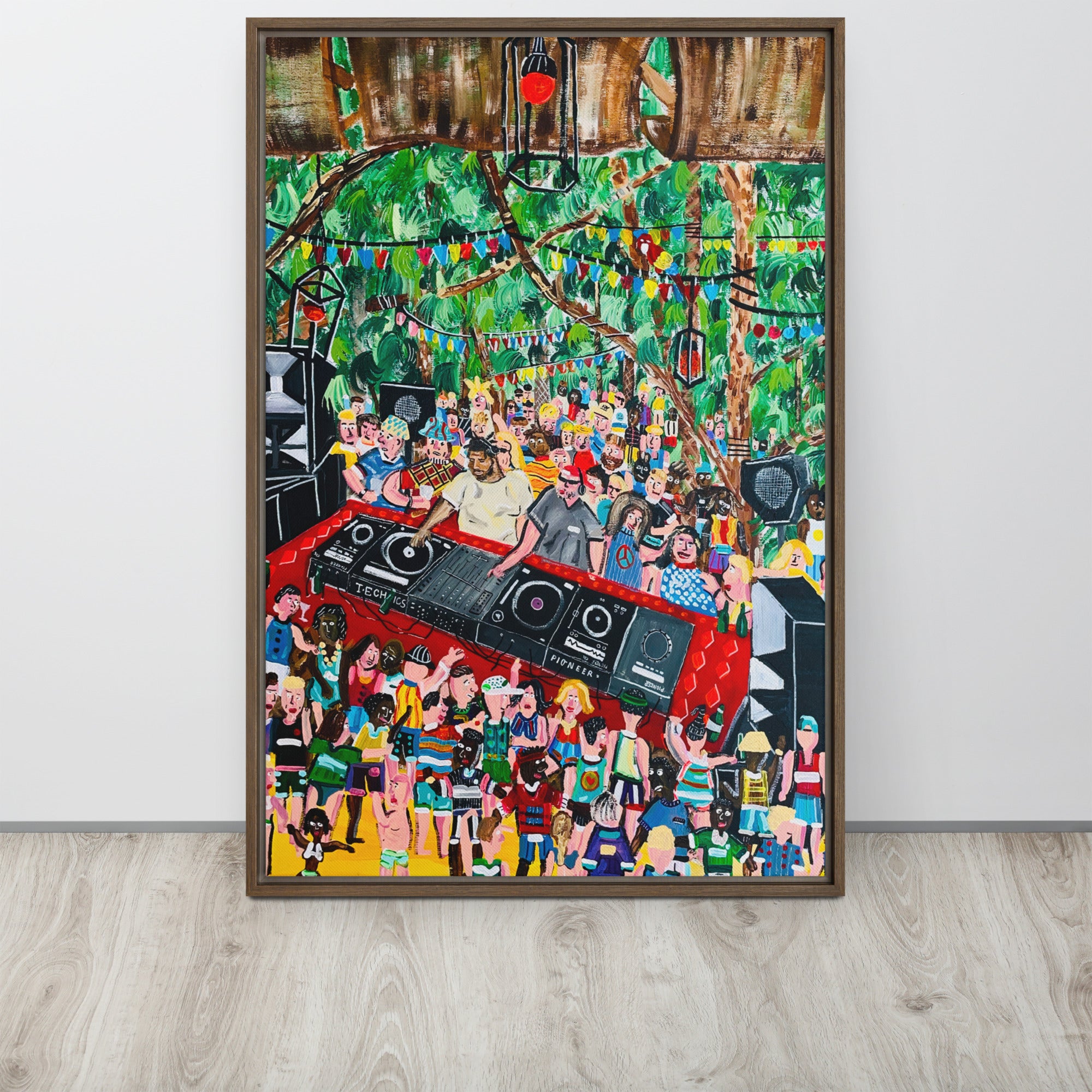 Phuket Seth Troxler b2b Dj Tennis Canvas Print – allesanders