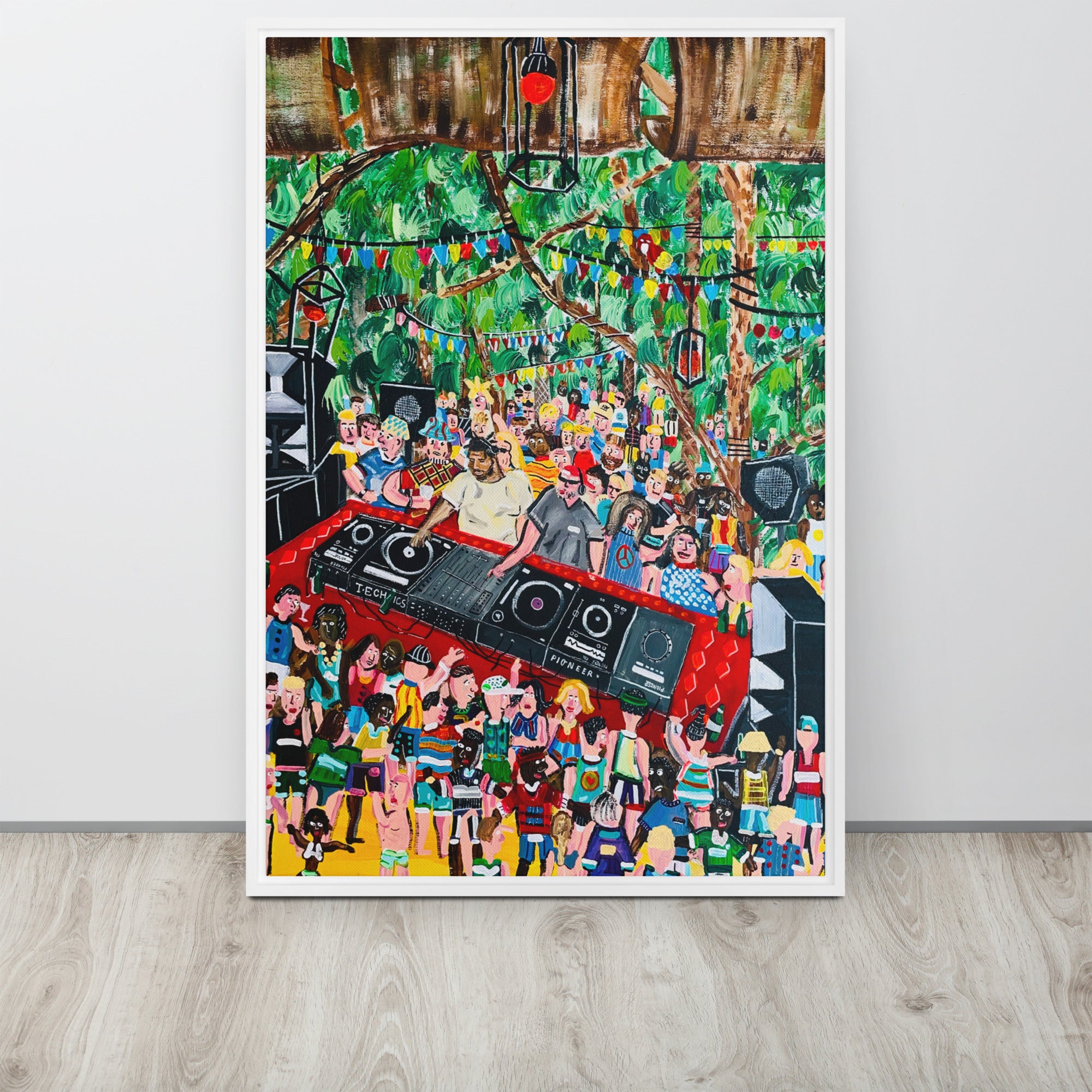 Phuket Seth Troxler b2b Dj Tennis Canvas Print – allesanders